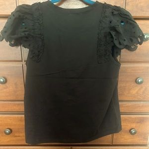 Express Ruffle Sleeve Top